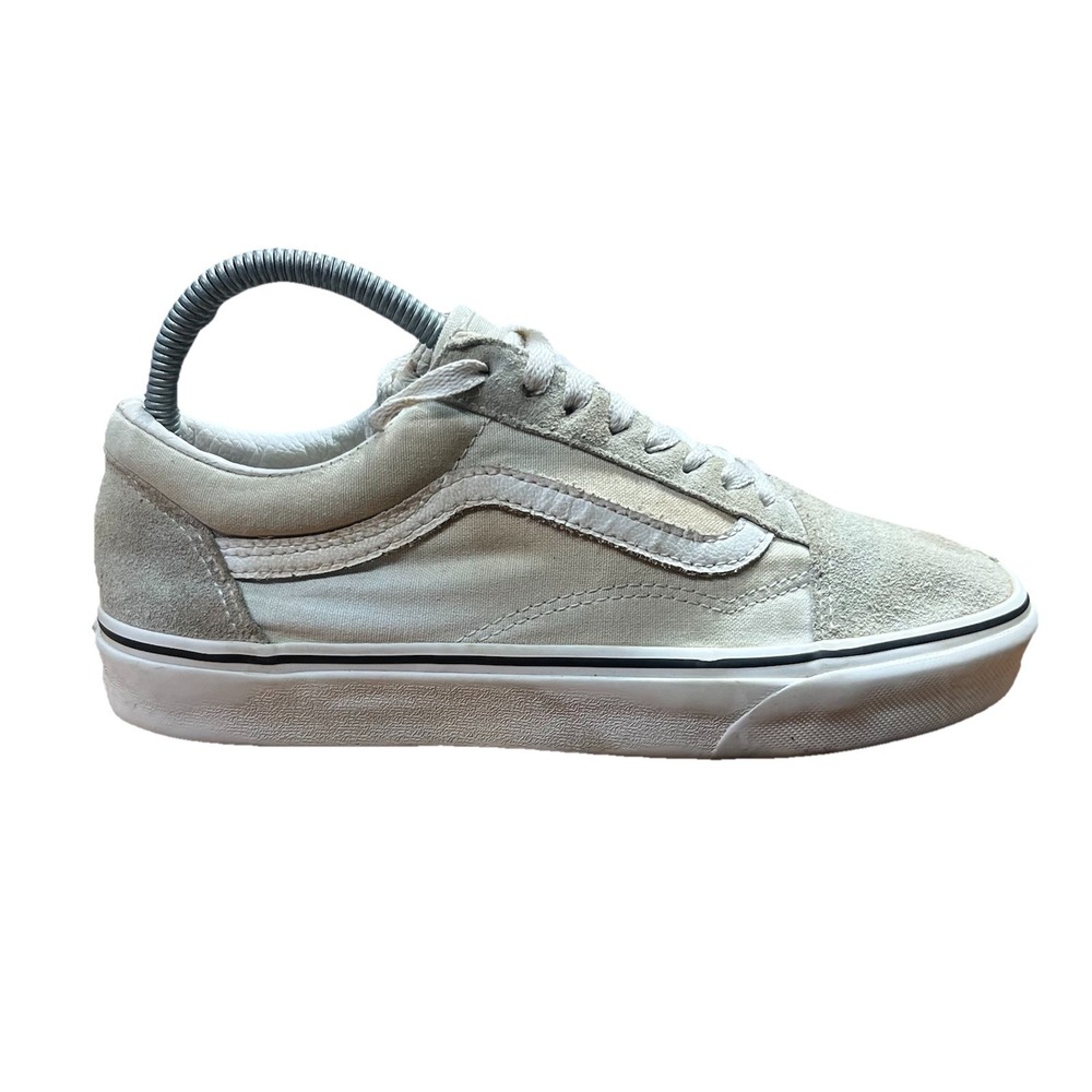Vans Off-White Suede Athletic Shoes